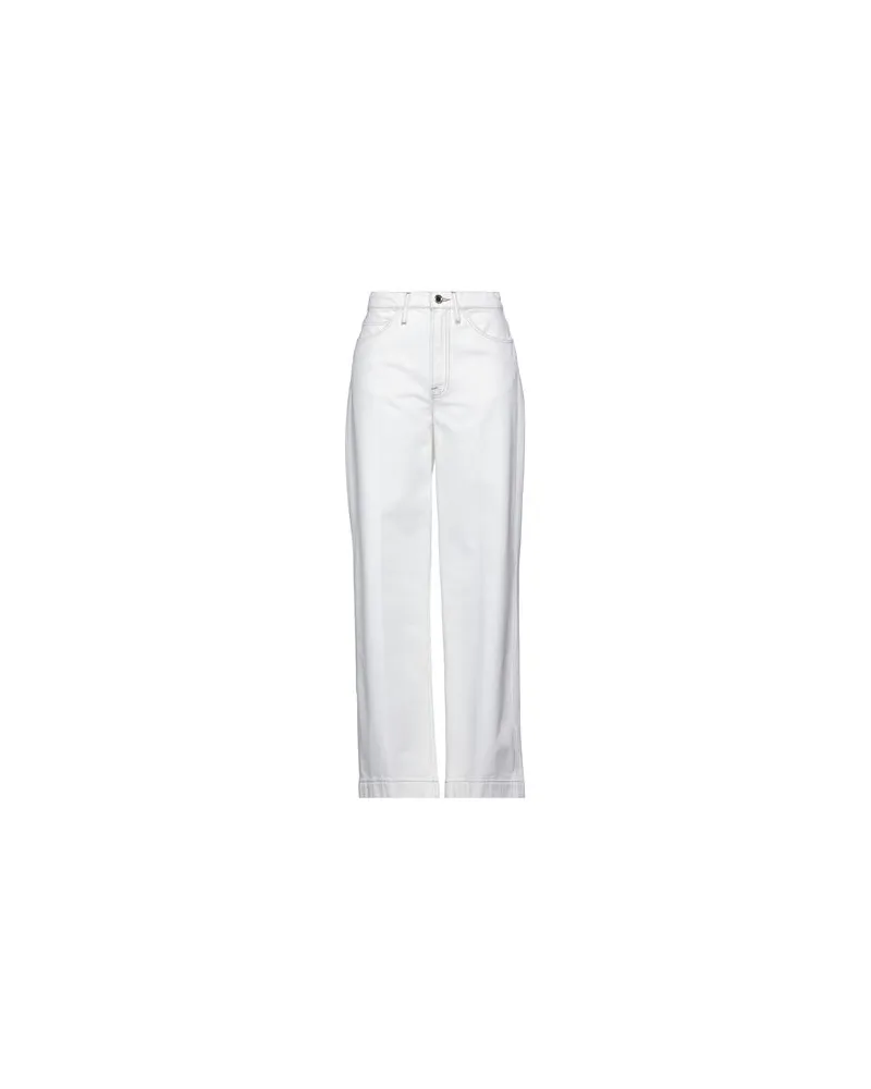 Frame Denim HOSEN & RÖCKE - Jeanshosenauf YOOX.COM Elfenbein