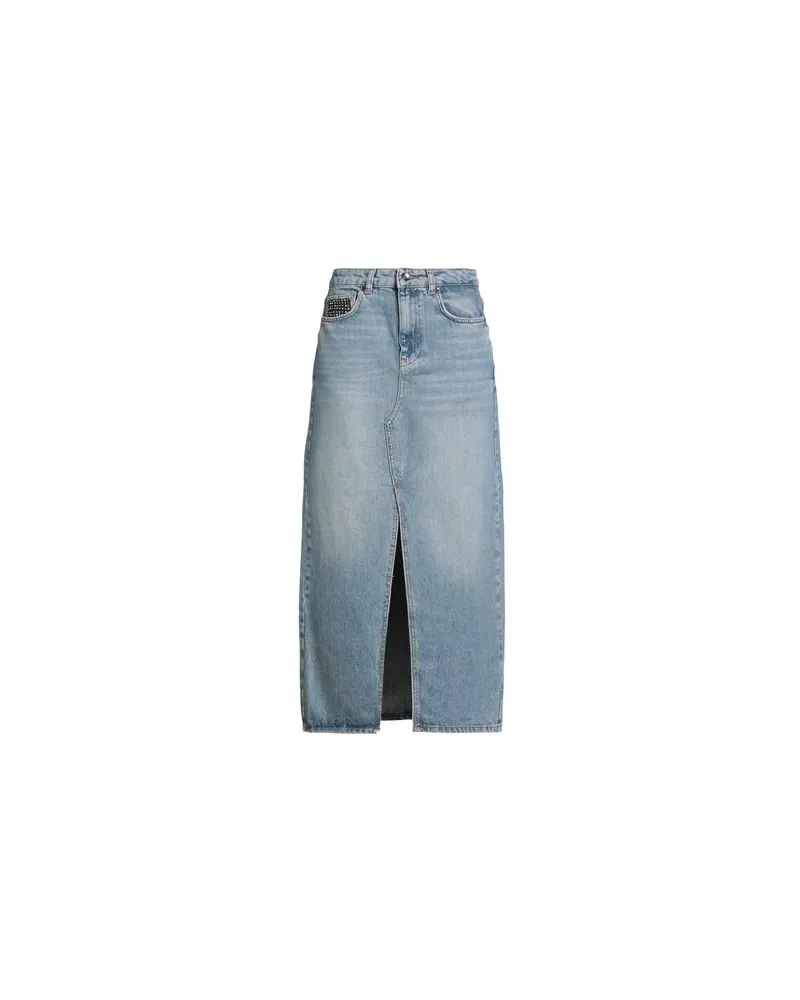 Liu Jo HOSEN & RÖCKE - Jeansröckeauf YOOX.COM Blau