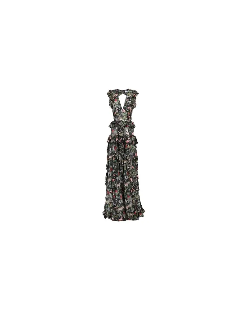 Odi et Amo KLEIDER - Maxi-Kleiderauf YOOX.COM Militärgrün