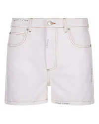 Marni Jeansshorts Weiß