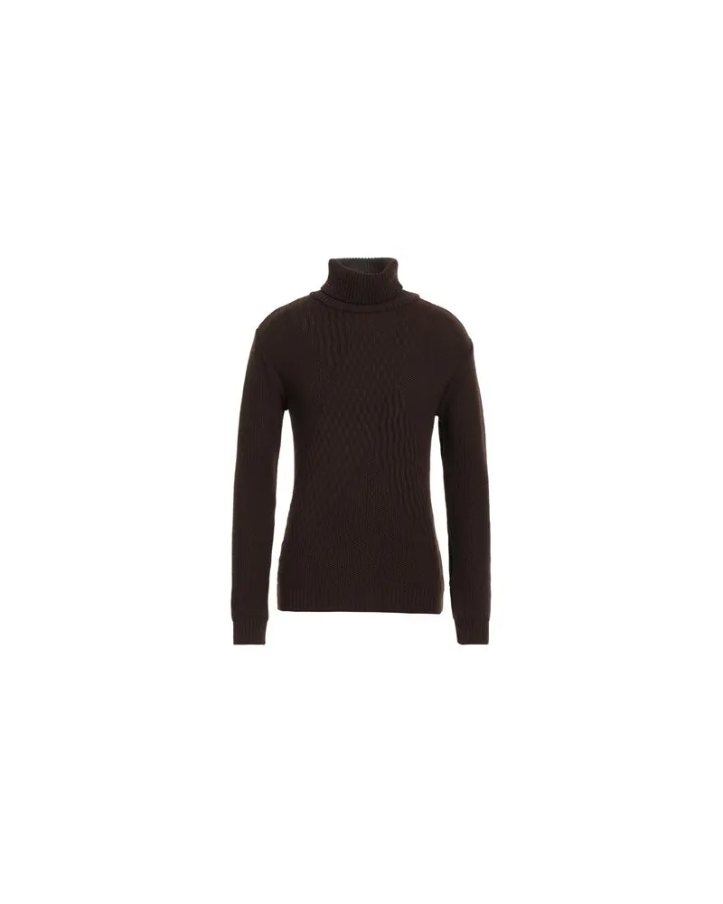 IMPERIAL STRICKWAREN - Rollkragenpulloverauf YOOX.COM Dunkelbraun