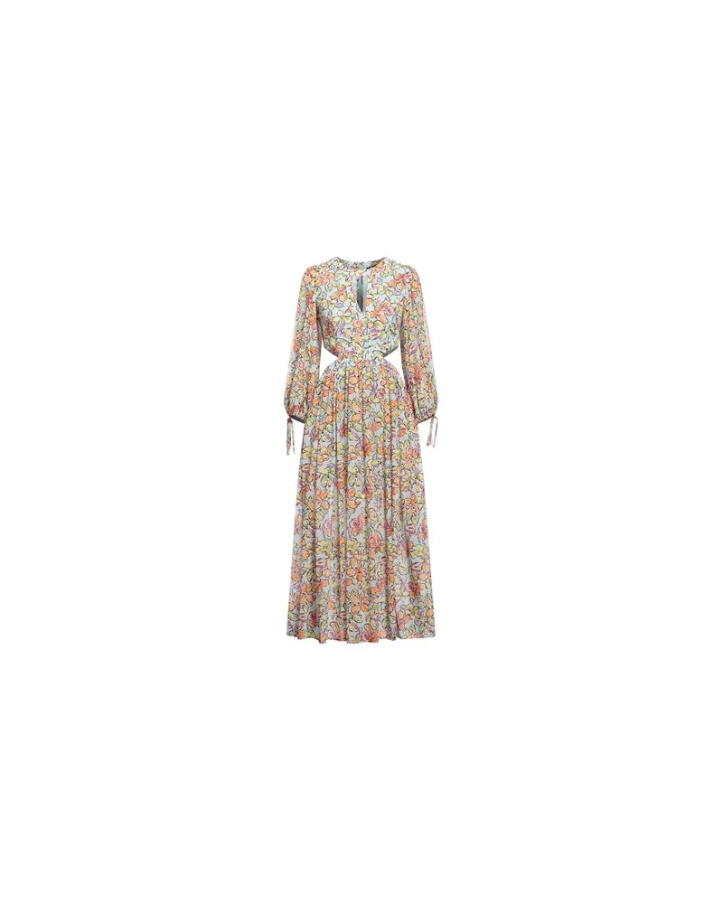 Maje KLEIDER - Maxi-Kleiderauf YOOX.COM Himmelblau