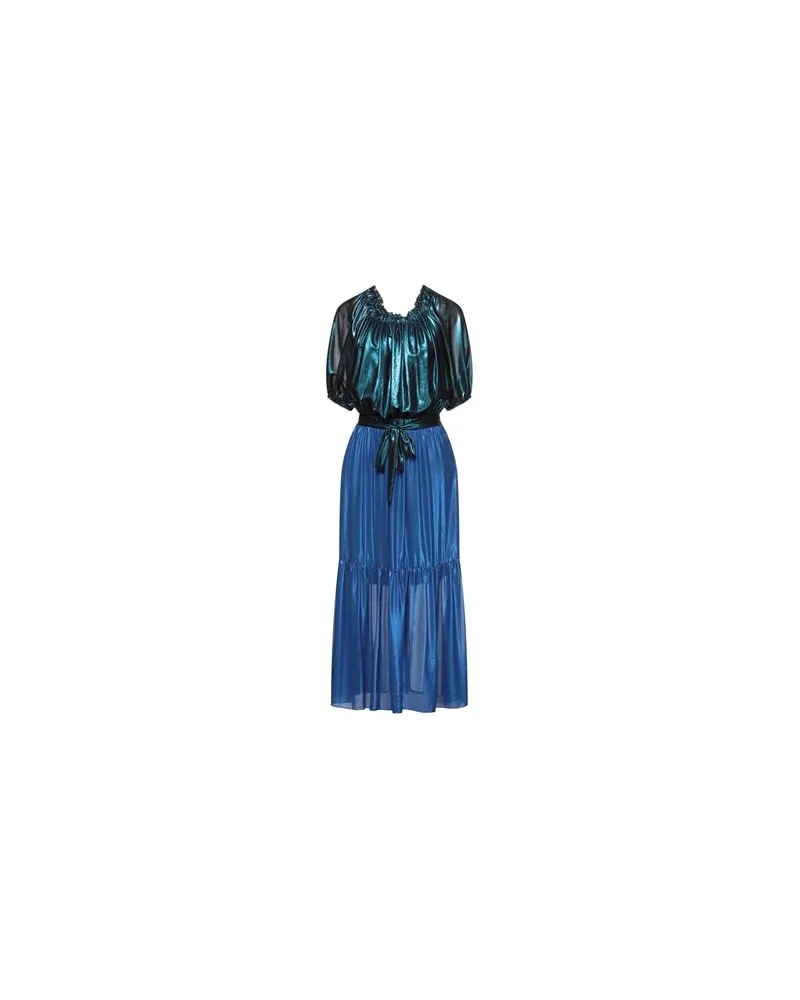 Blumarine KLEIDER - Maxi-Kleiderauf YOOX.COM Aquamarin
