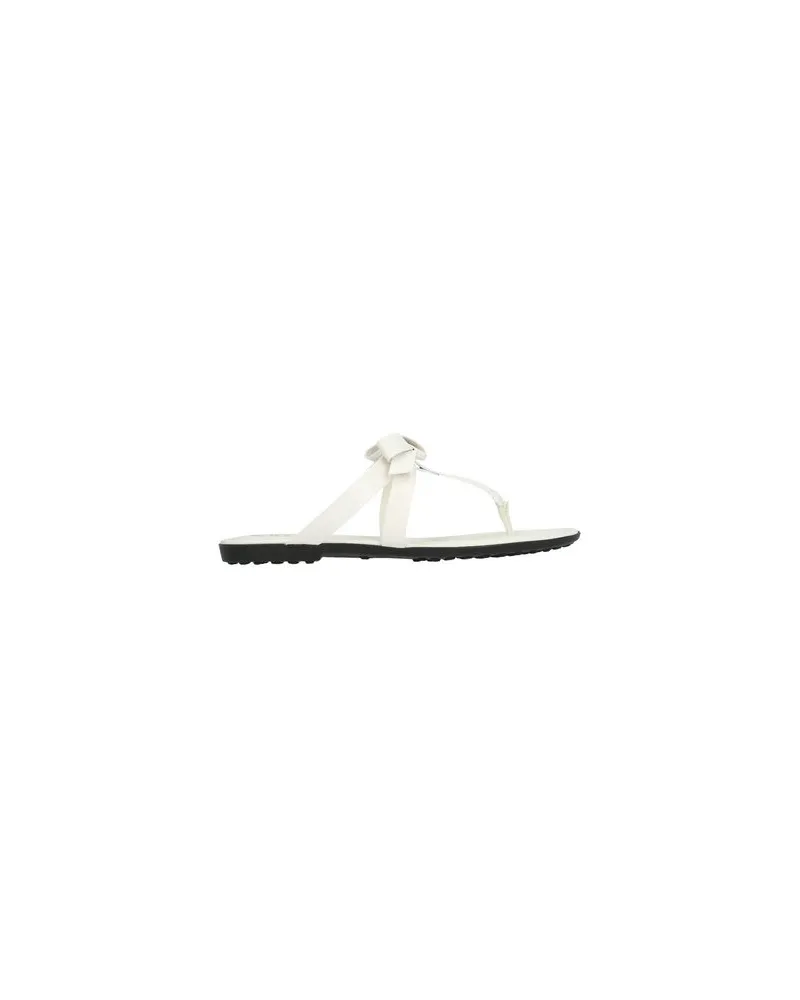 TOD'S SCHUHE - Zehentrennerauf YOOX.COM Weiß