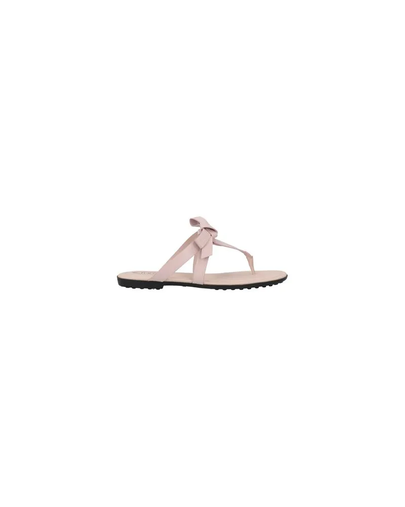 TOD'S SCHUHE - Zehentrennerauf YOOX.COM Hellrosa