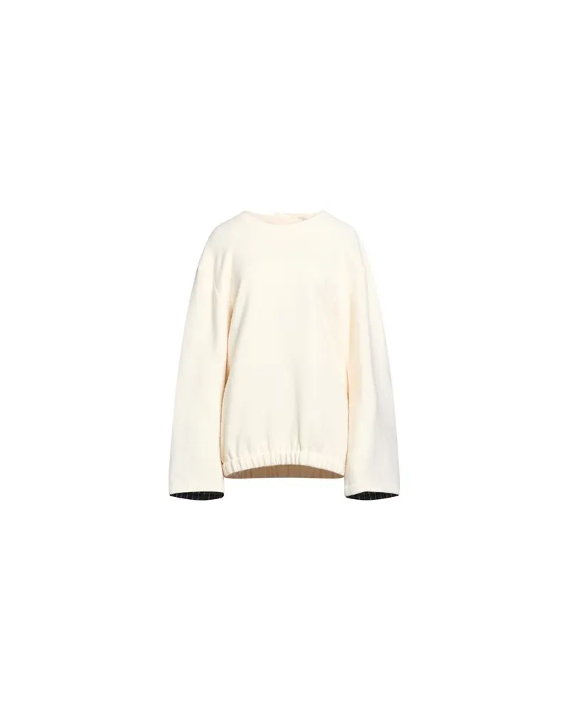 Carven TOPS - Sweatshirtsauf YOOX.COM Cremeweiß