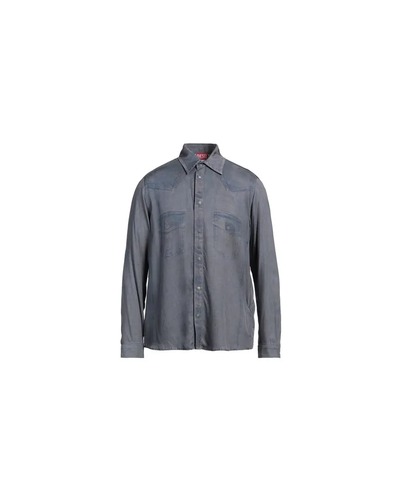 Diesel TOPS - Hemdenauf YOOX.COM Taubenblau