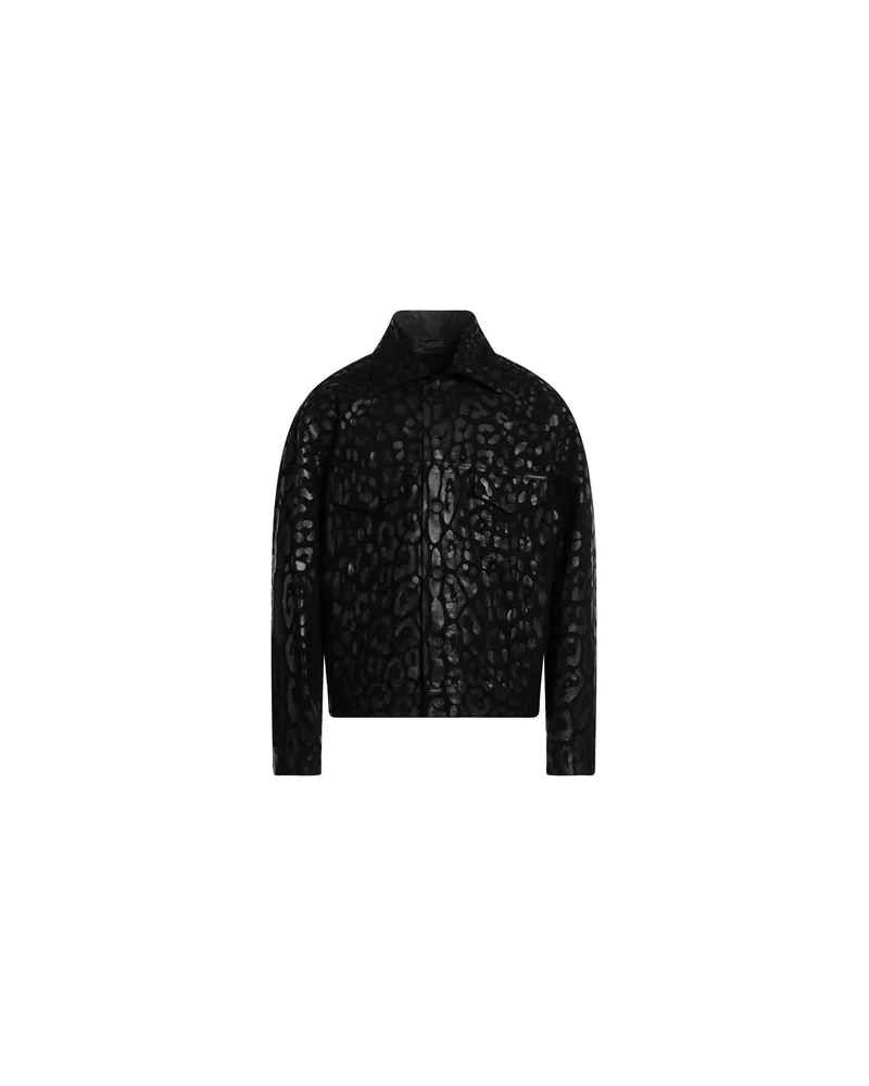 Dolce & Gabbana JACKEN & MÄNTEL - Jeansjacken/Mäntelauf YOOX.COM Schwarz