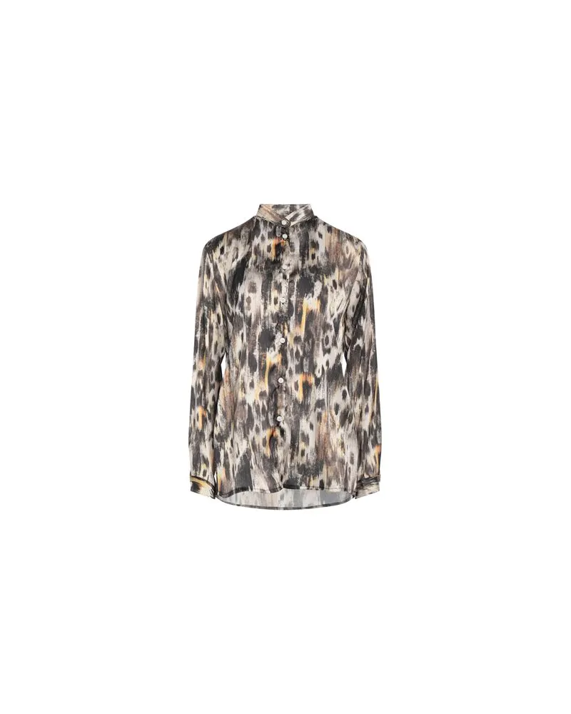 Roberto Cavalli TOPS - Hemdenauf YOOX.COM Dunkelbraun