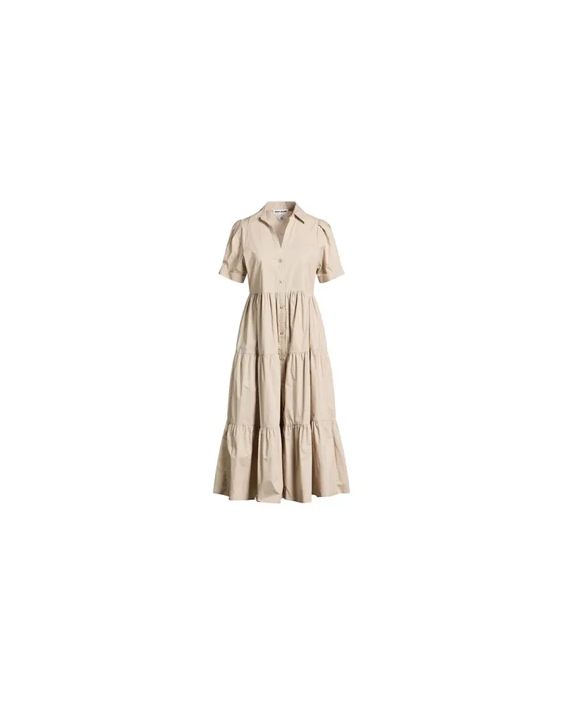 DKNY KLEIDER - Midi-Kleiderauf YOOX.COM Beige