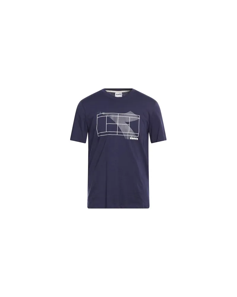 Diadora TOPS - T-shirtsauf YOOX.COM Marineblau