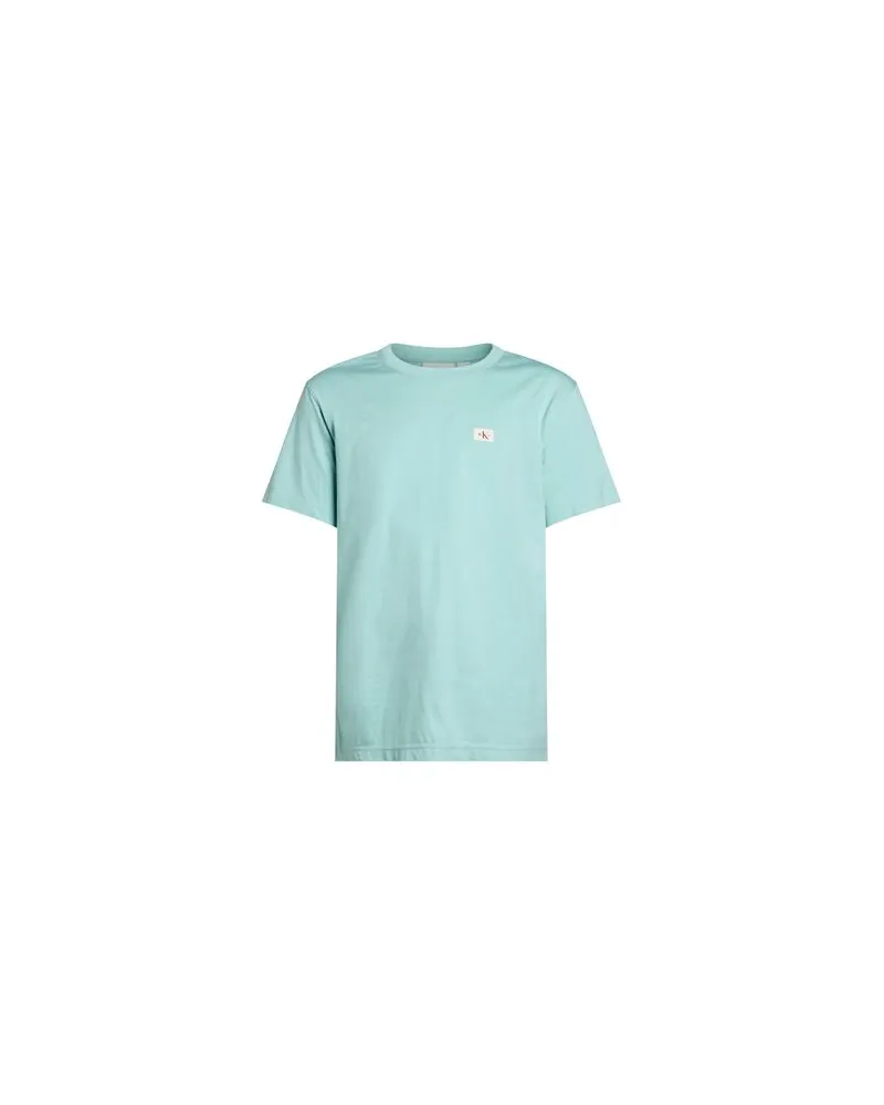 Calvin Klein TOPS - T-shirtsauf YOOX.COM Salbeigrün