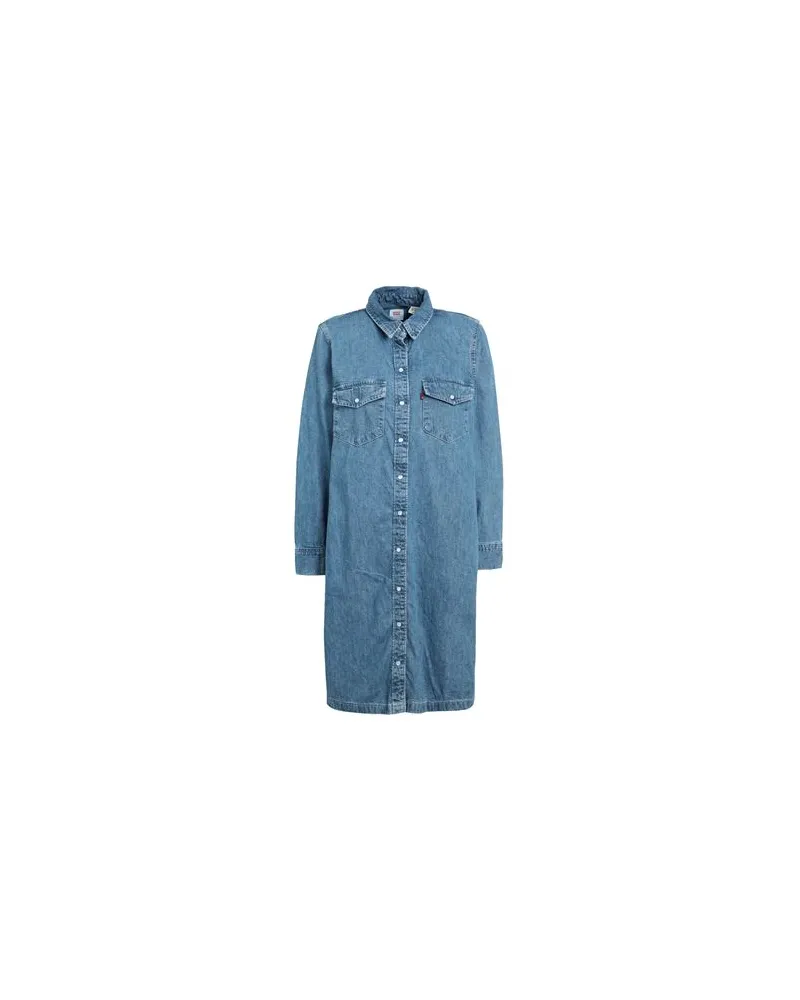 Levi's SELMA DRESS  - KLEIDER - Mini-Kleiderauf YOOX.COM Blau