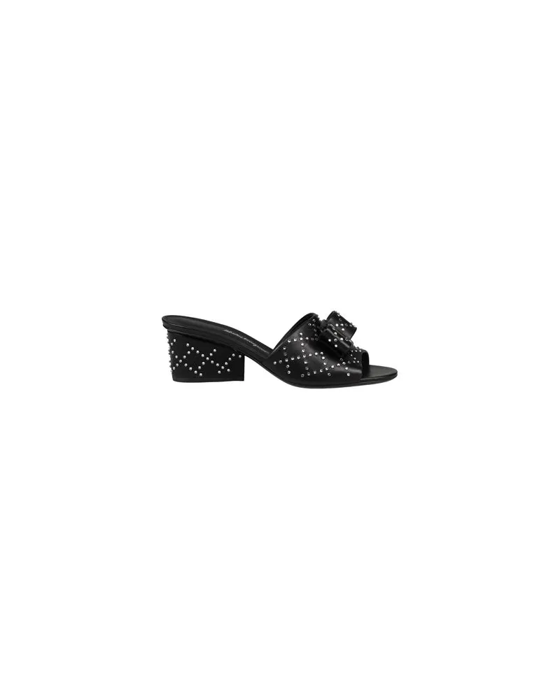 Ferragamo VALERY 55 S  - SCHUHE - Sandalenauf YOOX.COM Schwarz
