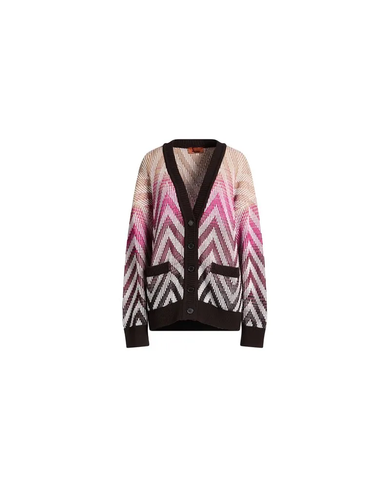 Missoni STRICKWAREN - Strickjackenauf YOOX.COM Malve