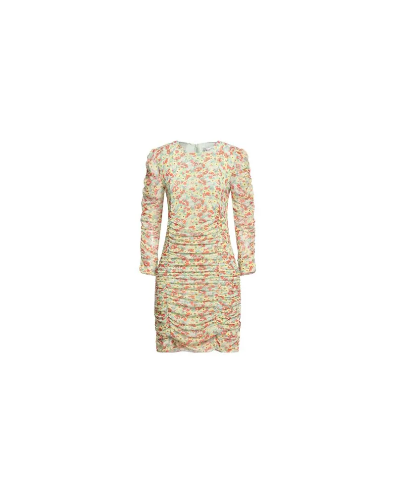 Ganni KLEIDER - Mini-Kleiderauf YOOX.COM Säuregrün