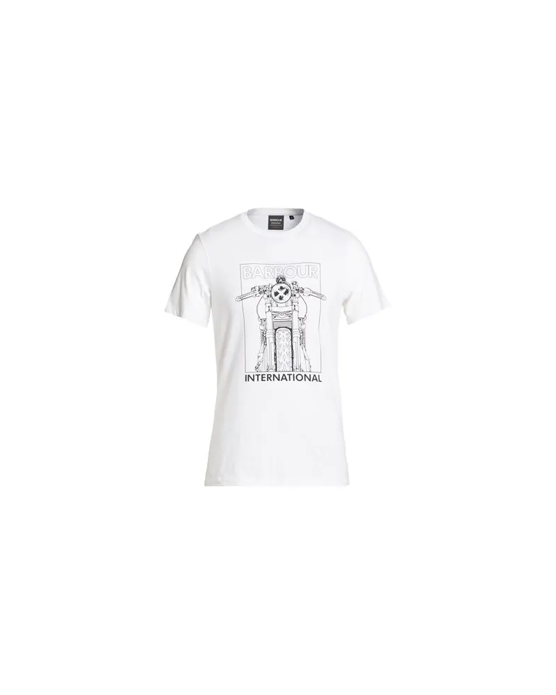 Barbour TOPS - T-shirtsauf YOOX.COM Weiß