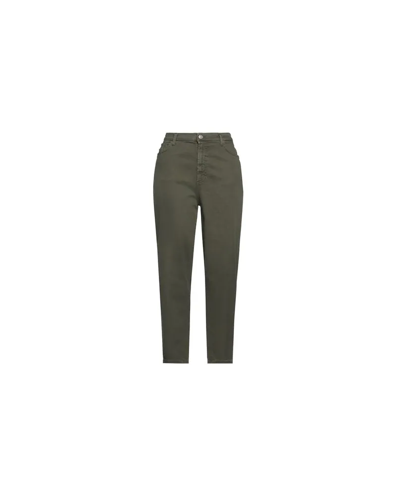 Dondup HOSEN & RÖCKE - Jeanshosenauf YOOX.COM Militärgrün