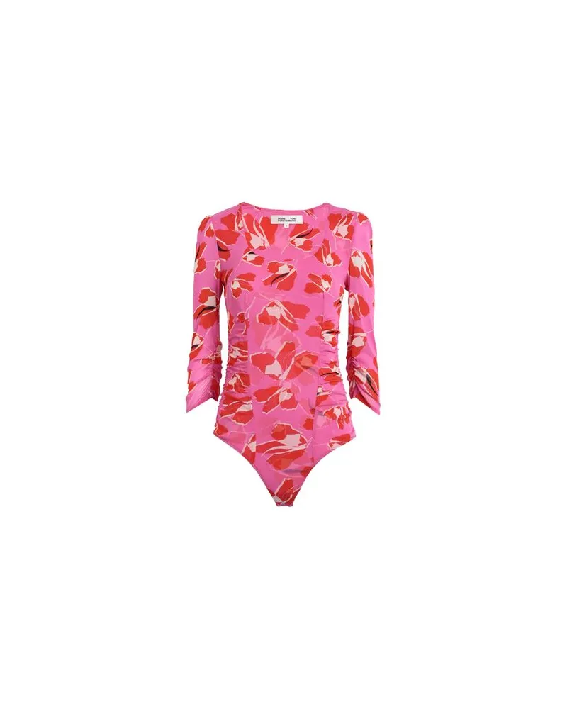 Diane von Furstenberg TOPS - Bodysuitsauf YOOX.COM Fuchsia