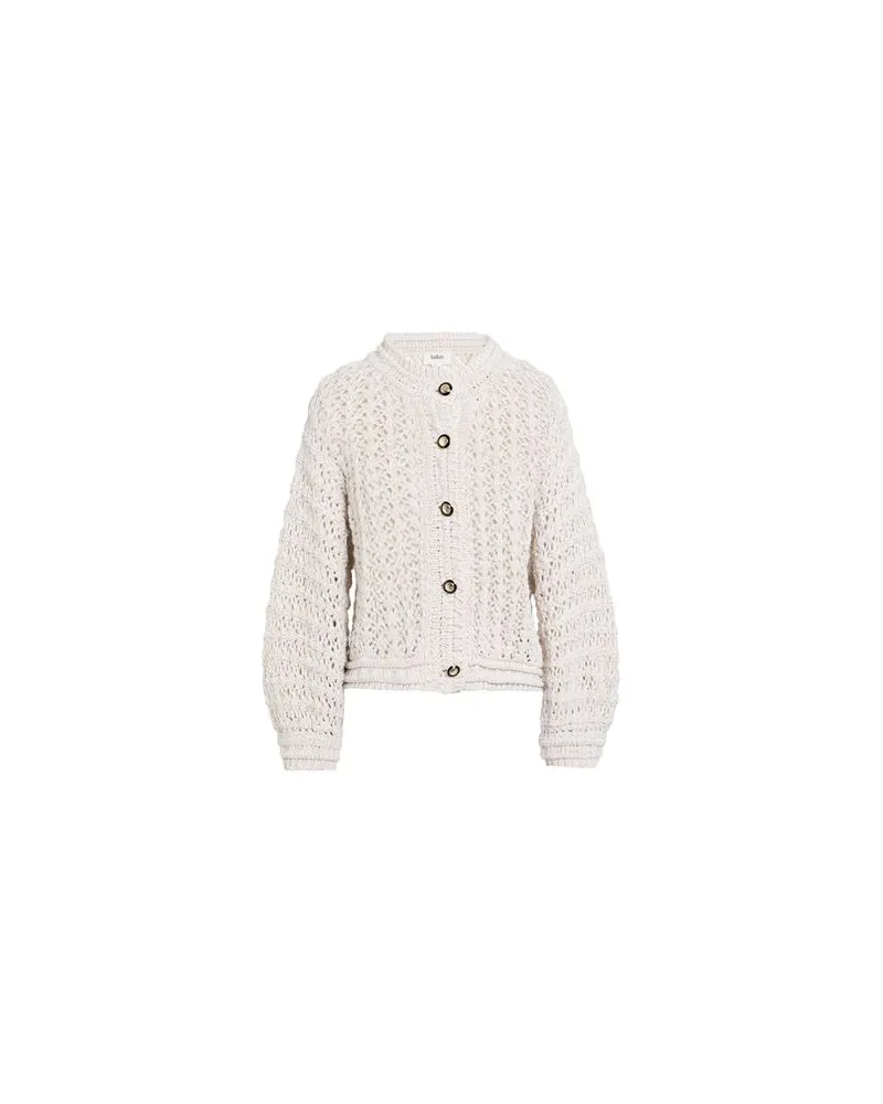 ba&sh STRICKWAREN - Strickjackenauf YOOX.COM Elfenbein
