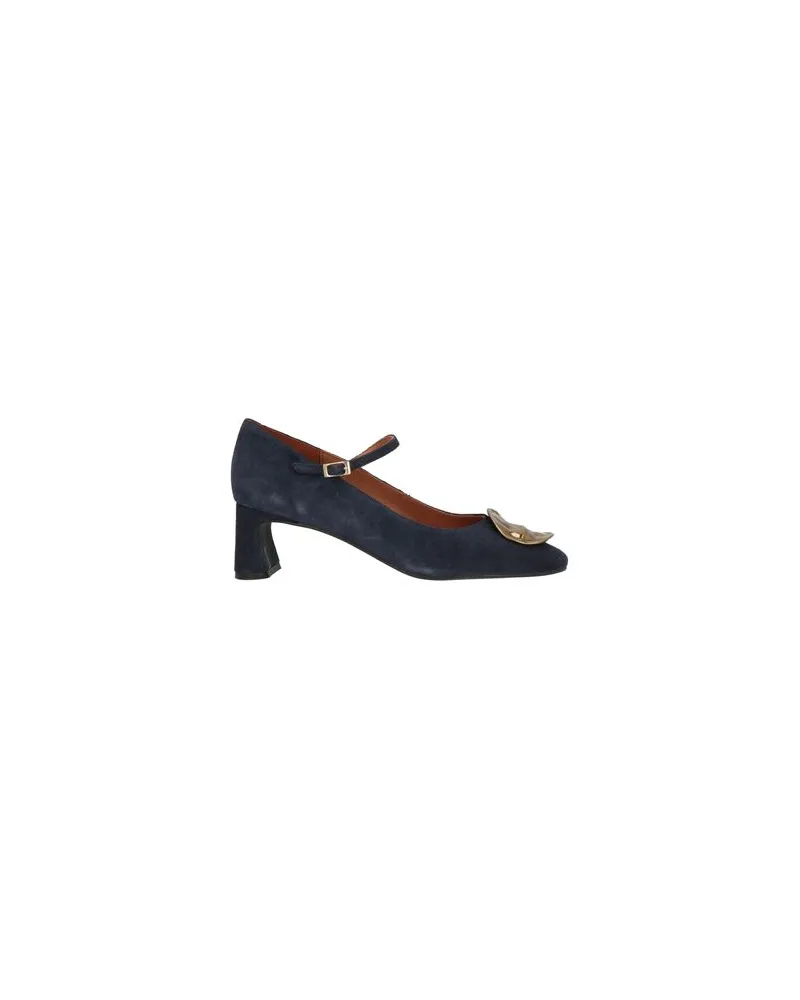 ÁNGEL ALARCÓN  SCHUHE - Pumpsauf YOOX.COM Nachtblau