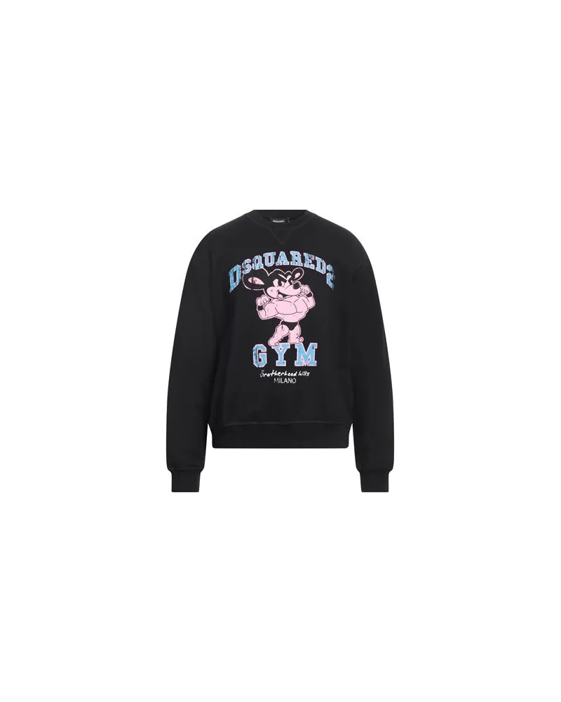 Dsquared2 TOPS - Sweatshirtsauf YOOX.COM Schwarz