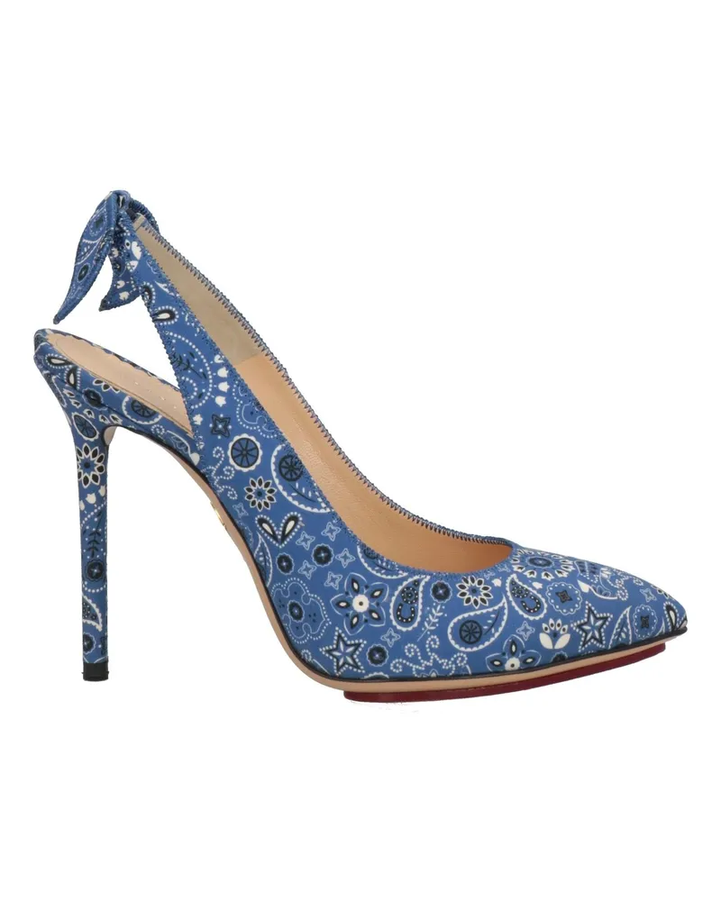 Charlotte Olympia Pumps Blau