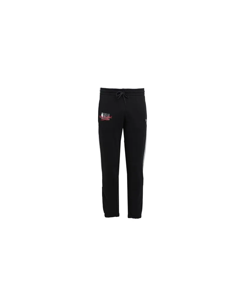 New Era SCRIPT JOGGER NBALOG  - HOSEN & RÖCKE - Hosenauf YOOX.COM Schwarz