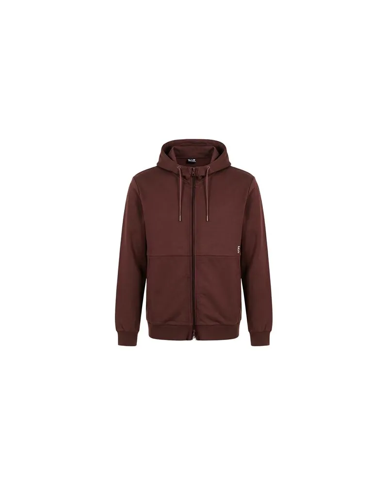 EA7 TOPS - Sweatshirtsauf YOOX.COM Schokobraun