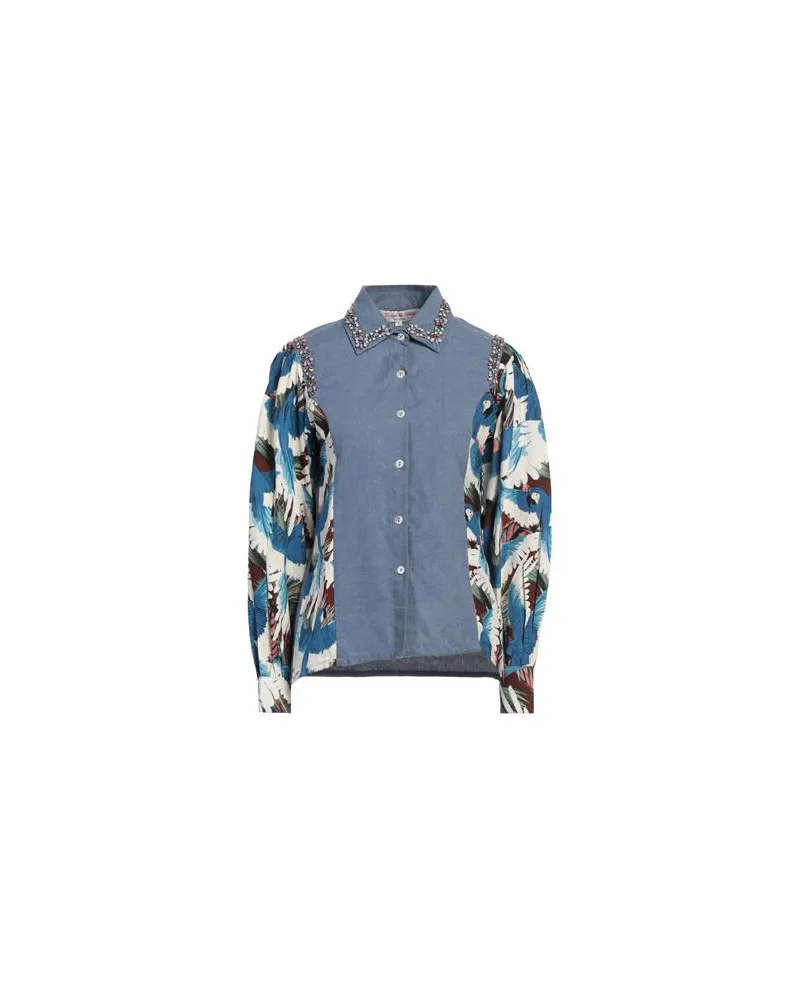 Connor & Blake TOPS - Hemdenauf YOOX.COM Taubenblau