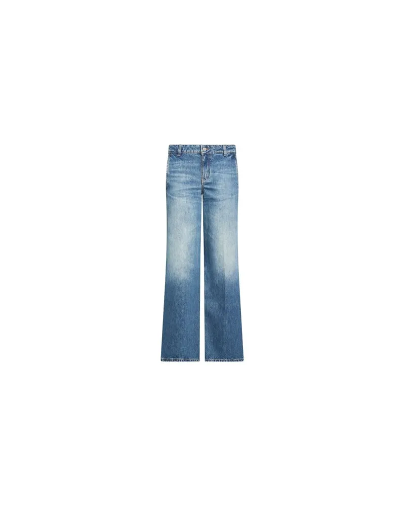 Victoria Beckham HOSEN & RÖCKE - Jeanshosenauf YOOX.COM Blau