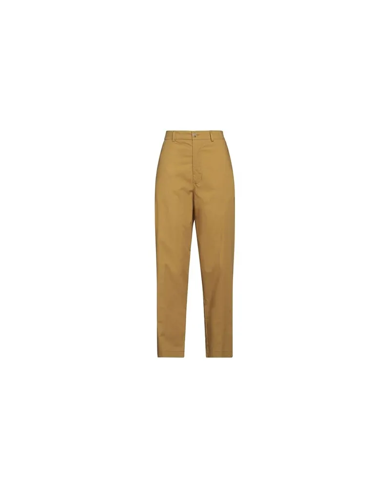 SOLOTRE HOSEN & RÖCKE - Hosenauf YOOX.COM Senf