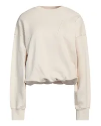 ATTICO Sweatshirt Cremeweiß