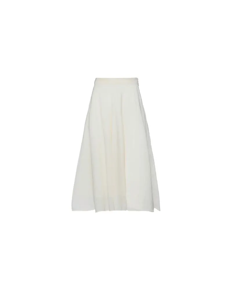 MSGM HOSEN & RÖCKE - Midi-Röckeauf YOOX.COM Elfenbein