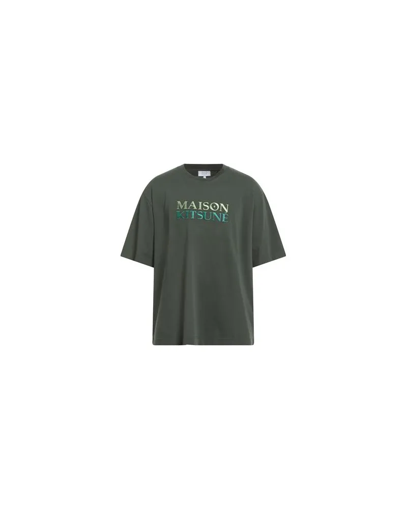 Kitsuné TOPS - T-shirtsauf YOOX.COM Dunkelgrün