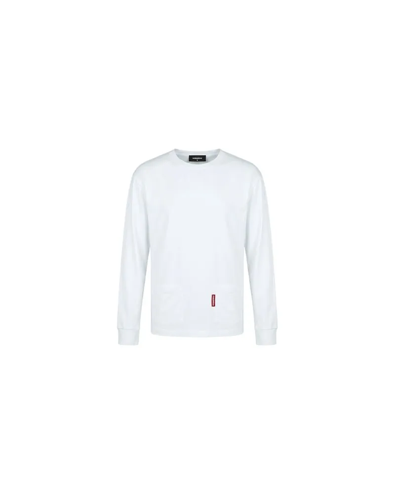 Dsquared2 TOPS - T-shirtsauf YOOX.COM Weiß