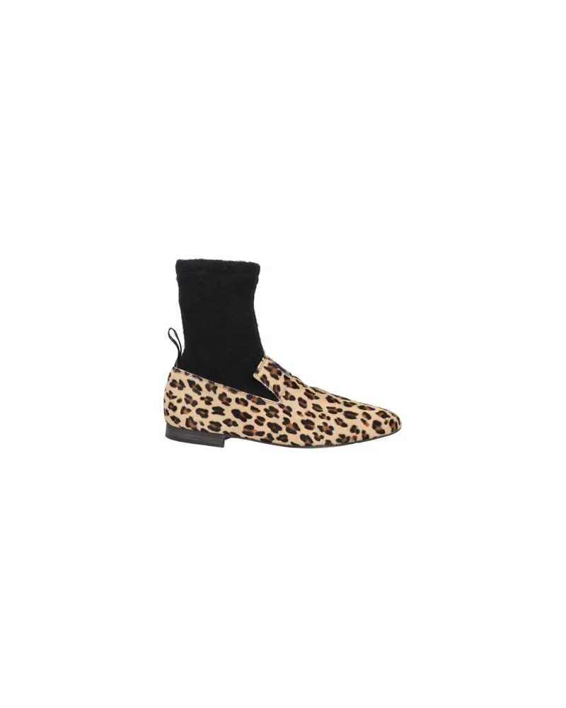 Leather Crown SCHUHE - Stiefelettenauf YOOX.COM Sand
