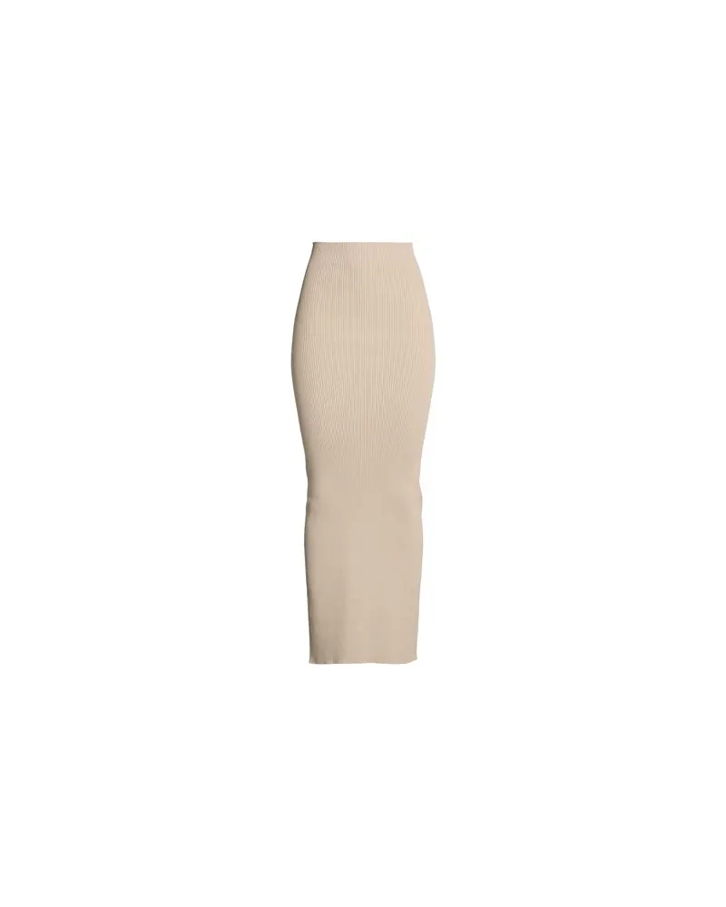 Max Mara SFILATA - HOSEN & RÖCKE - Maxi-Röckeauf YOOX.COM Beige