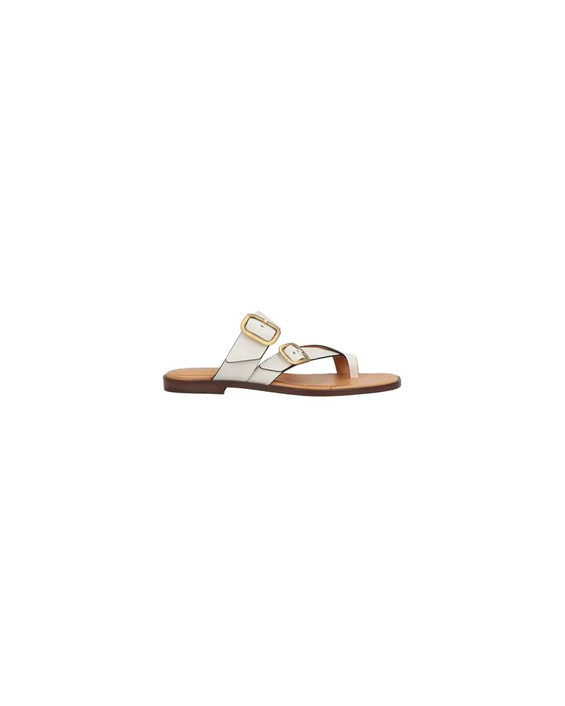 TOD'S SCHUHE - Zehentrennerauf YOOX.COM Weiß