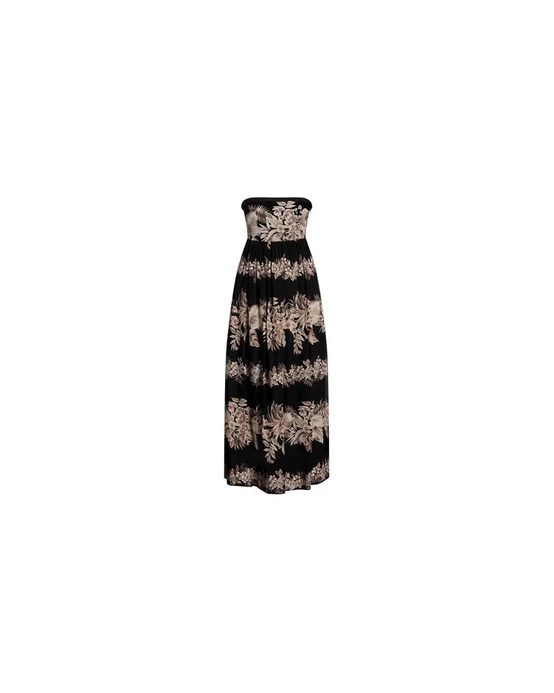 Twin-Set KLEIDER - Maxi-Kleiderauf YOOX.COM Schwarz