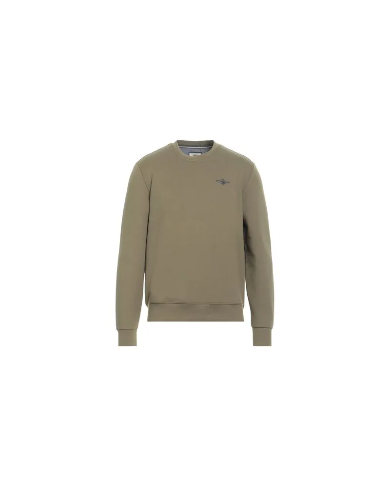 Aeronautica Militare TOPS - Sweatshirtsauf YOOX.COM Militärgrün