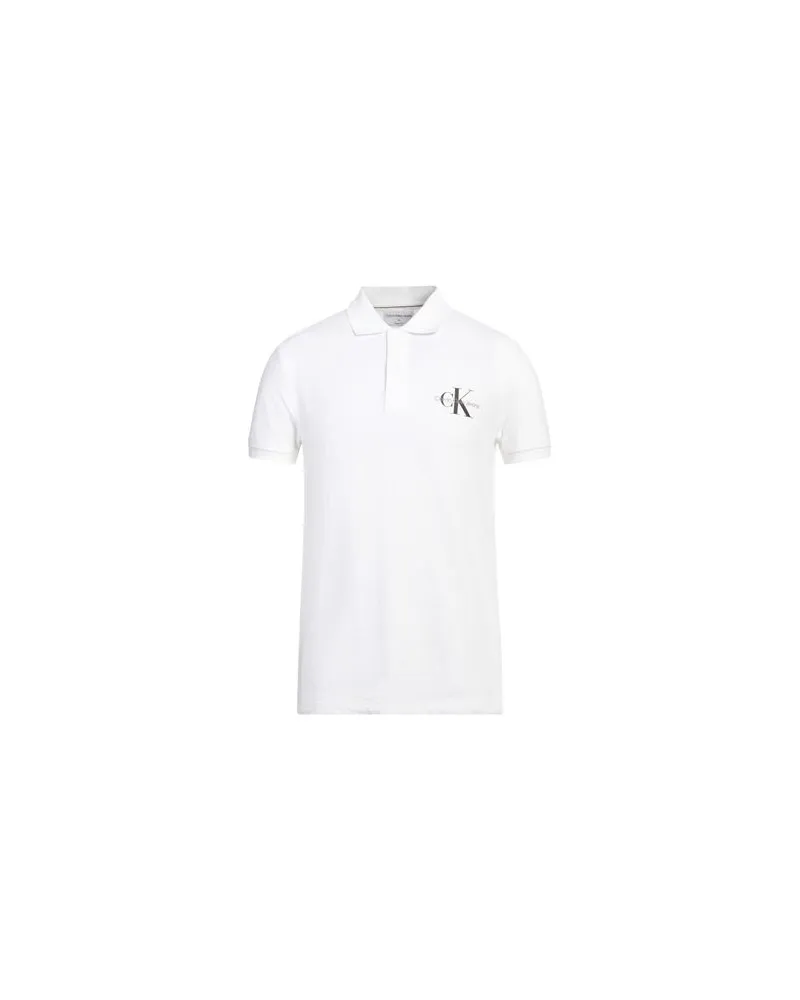 Calvin Klein TOPS - Poloshirtsauf YOOX.COM Weiß