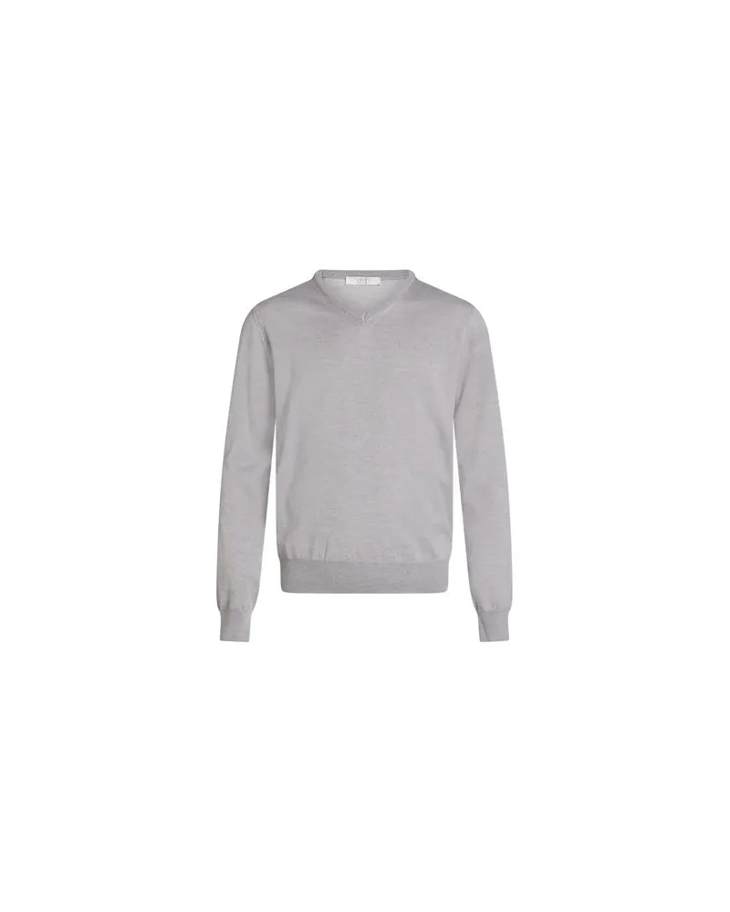 VNECK STRICKWAREN - Pulloverauf YOOX.COM Hellgrau