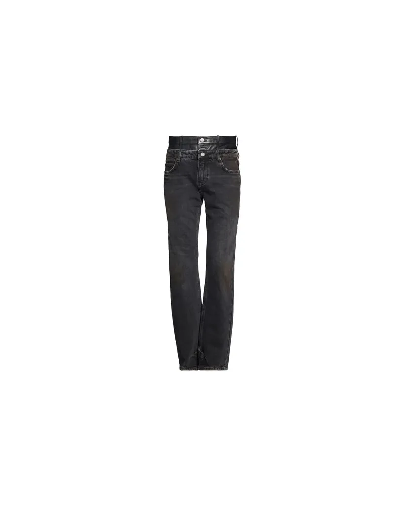 Guess HOSEN & RÖCKE - Jeanshosenauf YOOX.COM Schwarz