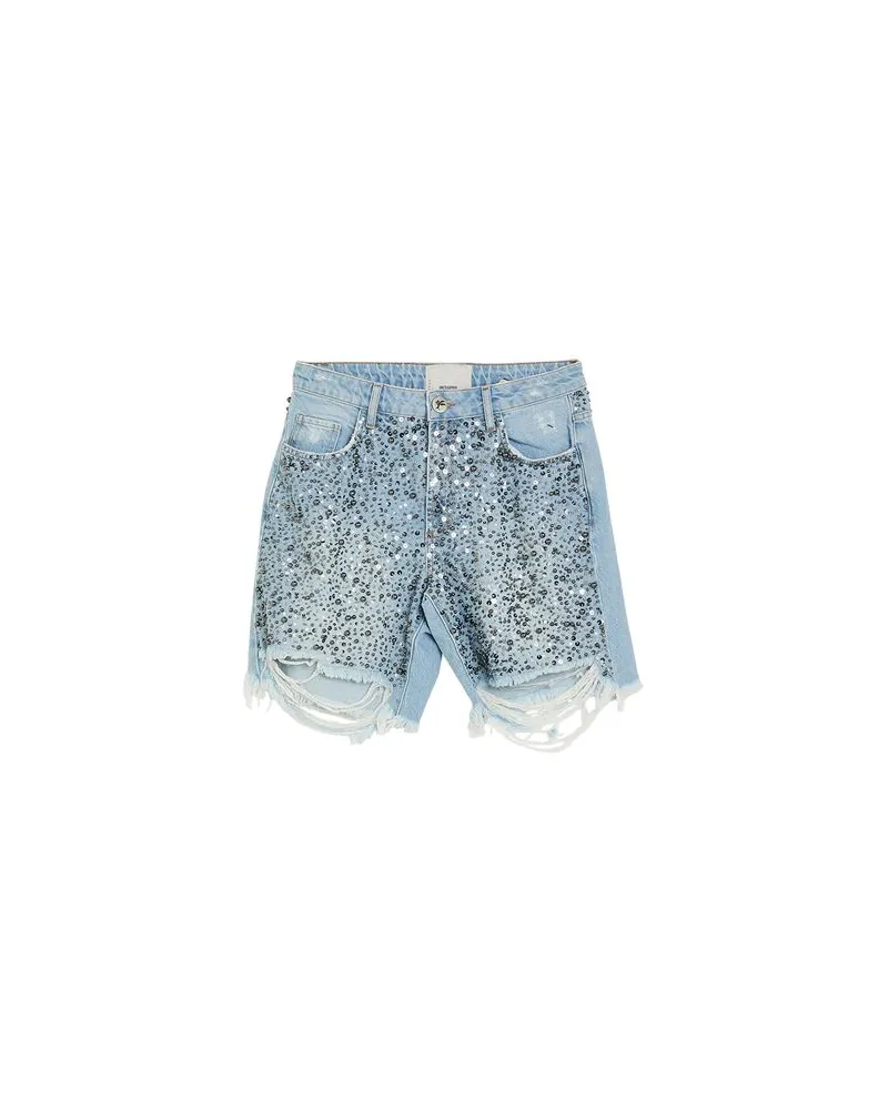 One Teaspoon HOSEN & RÖCKE - Jeansshortsauf YOOX.COM Blau