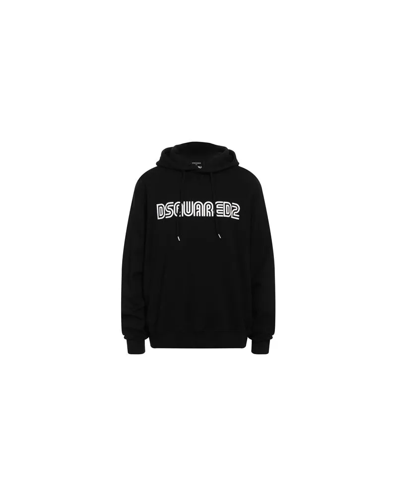 Dsquared2 TOPS - Sweatshirtsauf YOOX.COM Schwarz