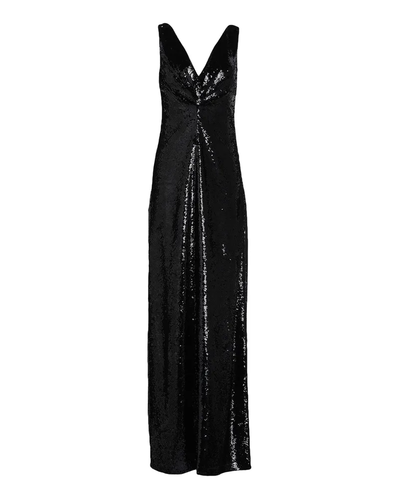 Elisabetta Franchi Maxi-Kleid Schwarz