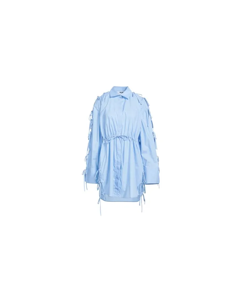 MSGM KLEIDER - Mini-Kleiderauf YOOX.COM Himmelblau