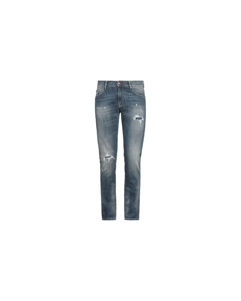 Daniele Alessandrini HOSEN & RÖCKE - Jeanshosenauf YOOX.COM Blau