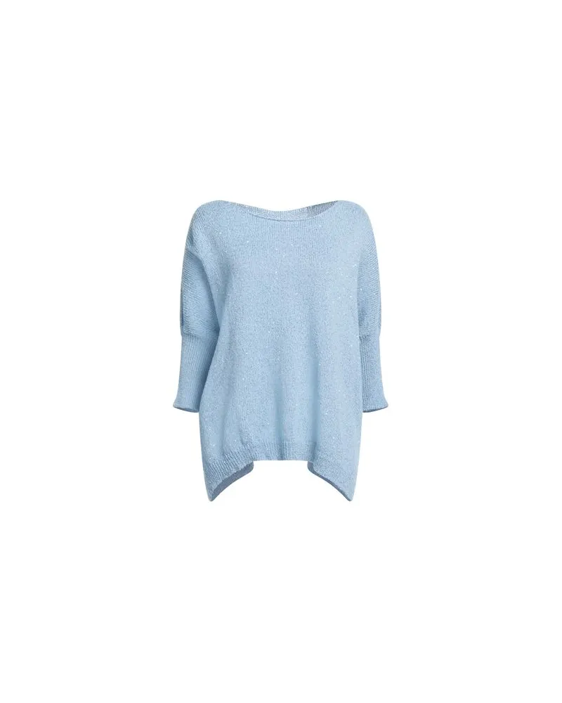 KONTATTO STRICKWAREN - Pulloverauf YOOX.COM Himmelblau